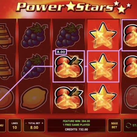 Power Stars Casinos und Slot Review