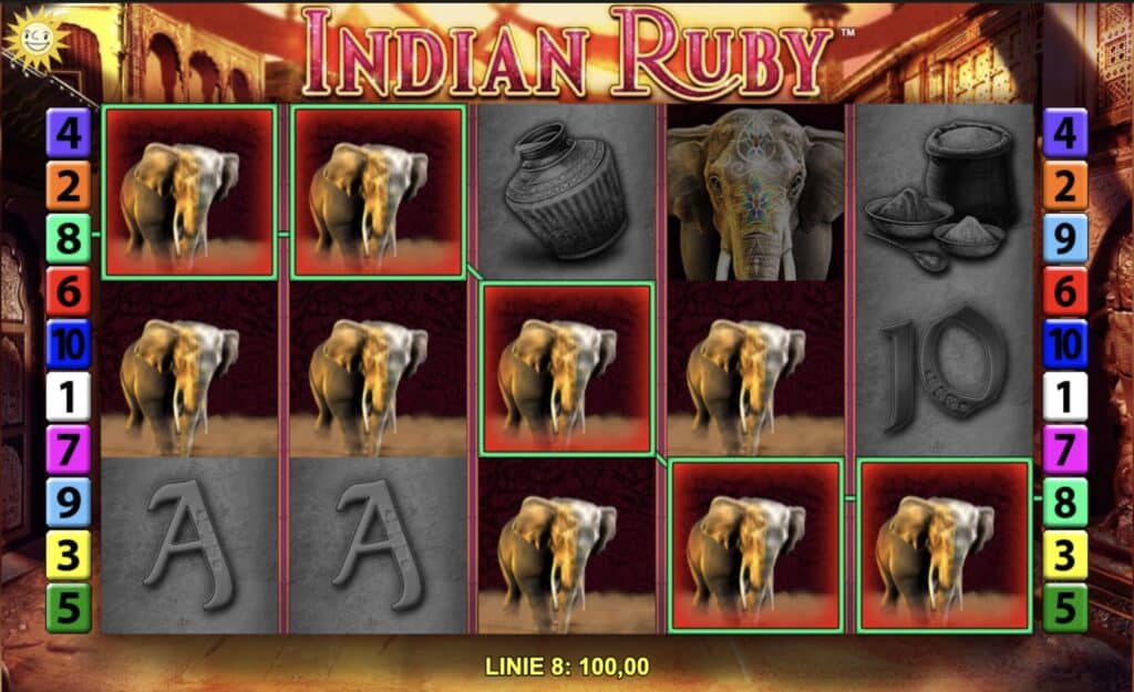 Indian Ruby Slot Merkur
