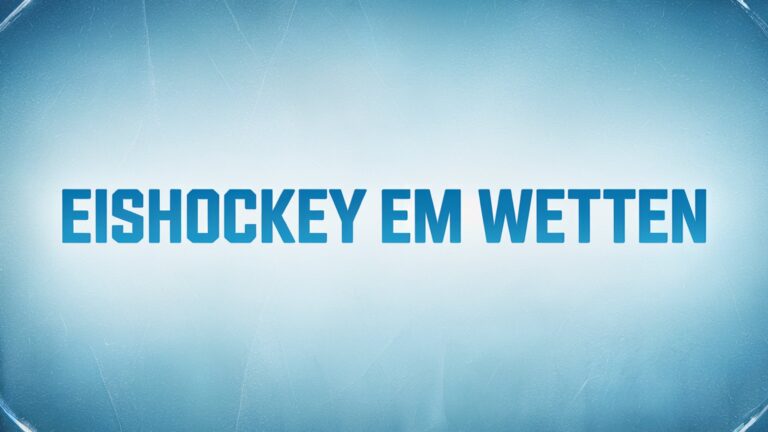 Eishockey EM Wetten und Strategien am 04.07.2025.