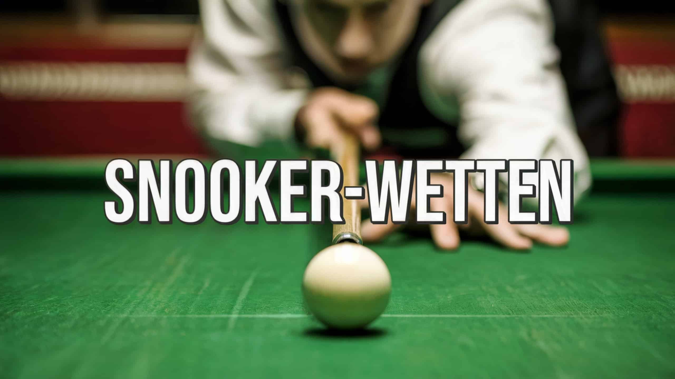 Snooker-Wetten