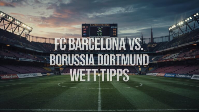 FC Barcelona vs. Borussia Dortmund Wett-Tipps am 09.04.2025