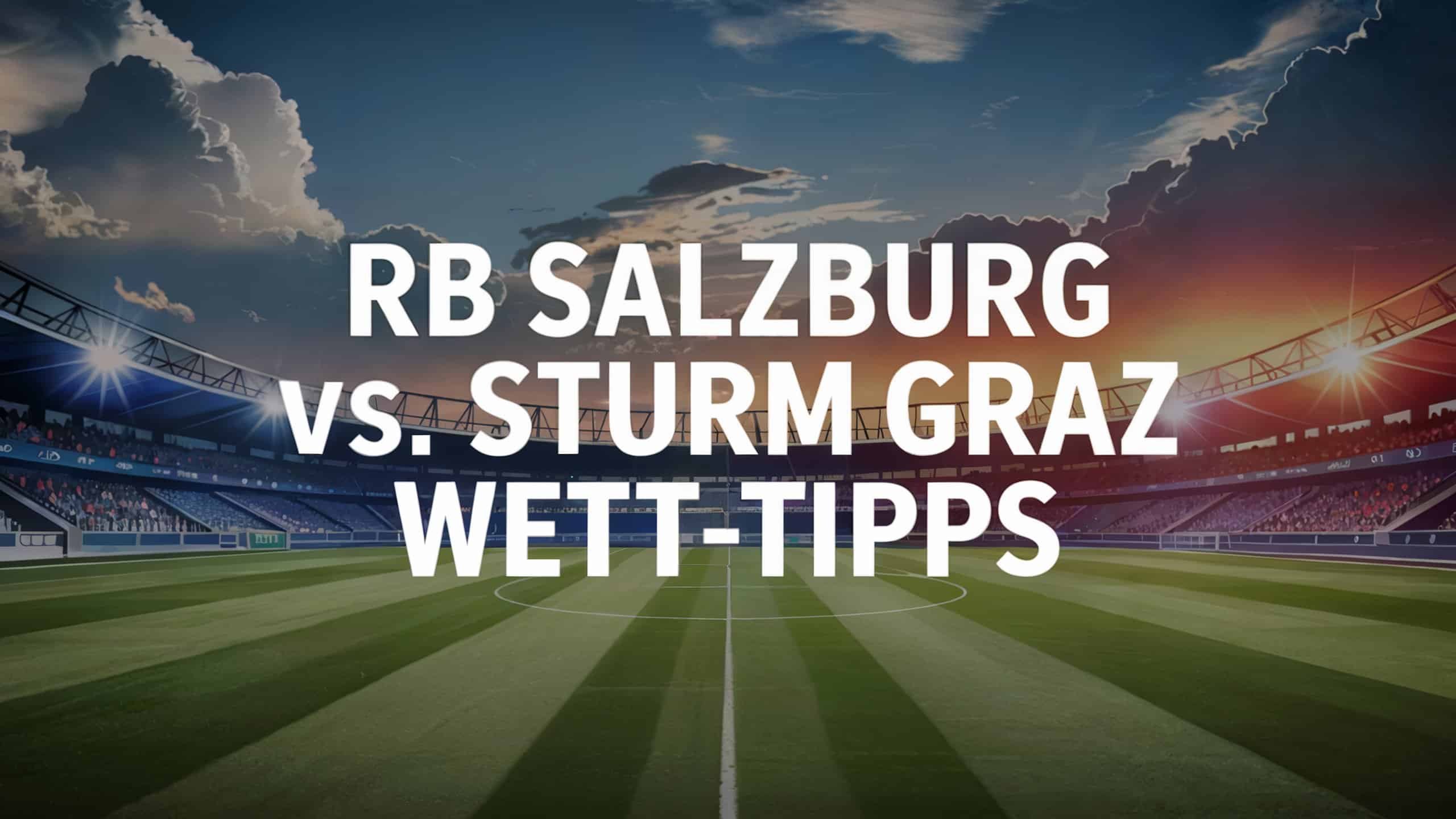 RB Salzburg - Sturm Graz Wett-Tipps und Prognose am 13.04.2025.